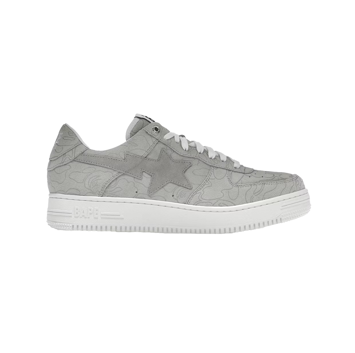 A Bathing Ape Bape Sta Solebox 2023 – limited edition streetwear sneakers, collaborative design with Solebox, premium leather and suede upper, distinctive star side logo, white midsole, durable rubber outsole, men's and women's urban fashion shoes