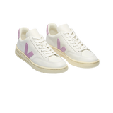 Veja V-12 Leather White Orchid