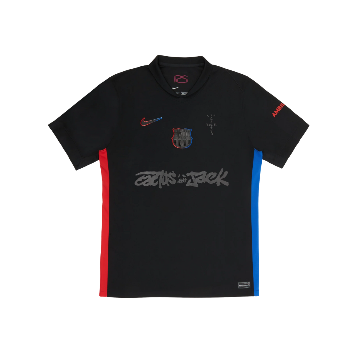 FC Barcelona x Travis Scott 2024/25 Match Away Jersey – limited edition Barça football shirt, Cactus Jack collaboration, 2024/25 season away kit, exclusive soccer jersey