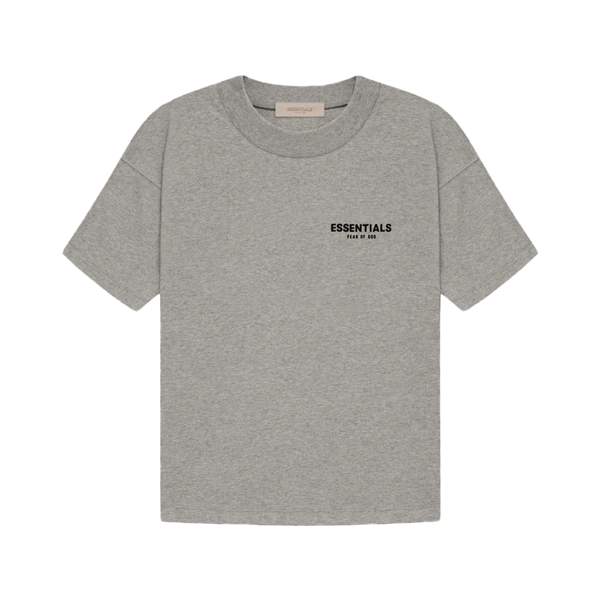 Fear of God Essentials T-shirt Dark Oatmeal – unisex dark oatmeal t-shirt, casual streetwear, premium cotton fabric, minimalist design, comfortable fit