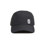 Lightweight black unisex cap – breathable, adjustable fit baseball-style hat, moisture-wicking fabric, ideal for outdoor sports and casual wear