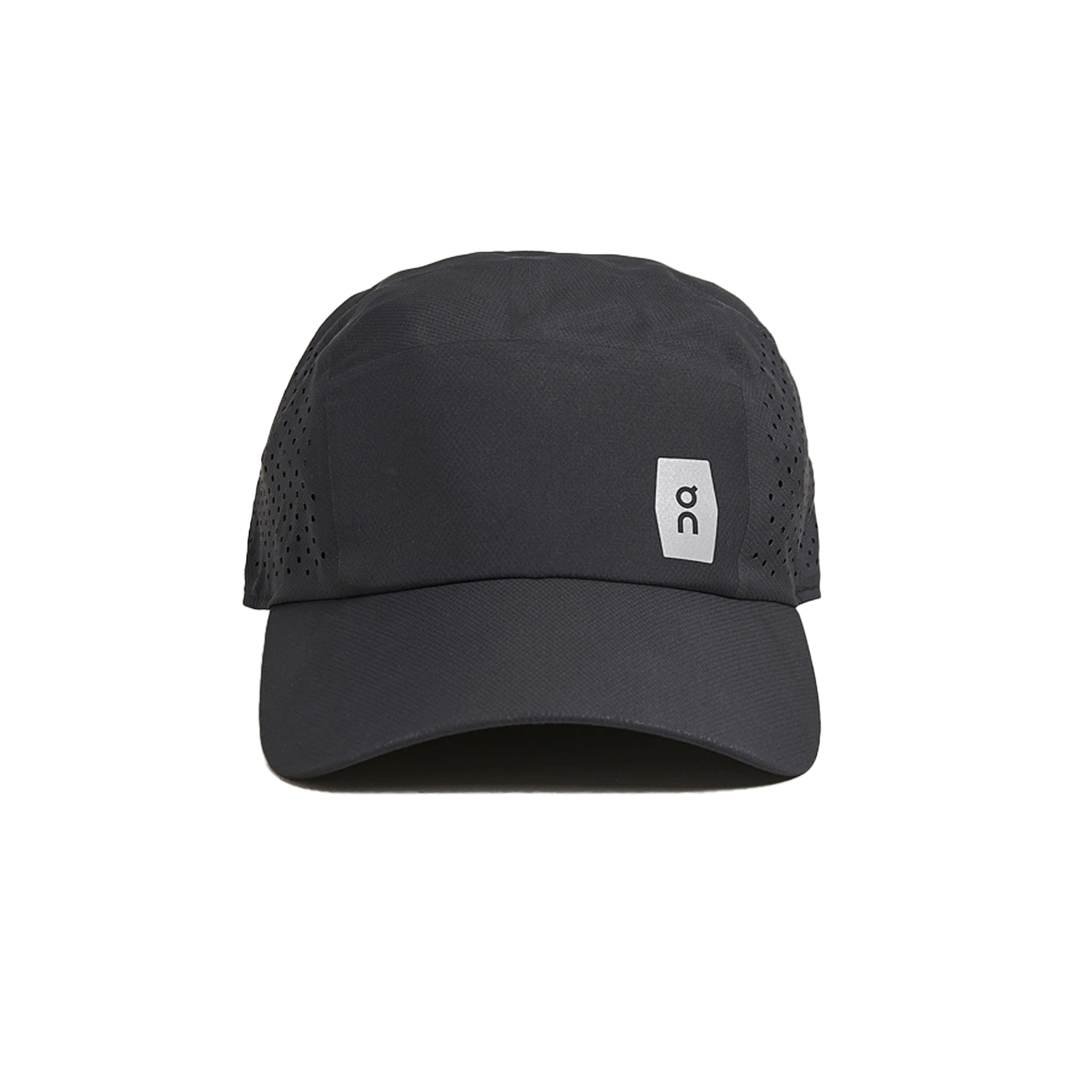 Lightweight black unisex cap – breathable, adjustable fit baseball-style hat, moisture-wicking fabric, ideal for outdoor sports and casual wear
