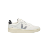 Veja V-90 Leather White Silver Black
