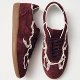 ALOHAS Tb.490 Crochet Burgundy Leather