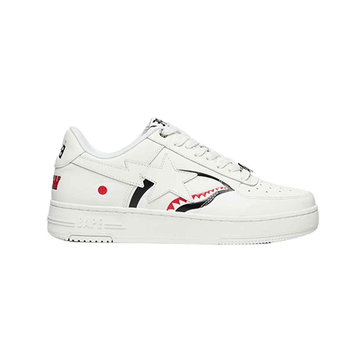 A Bathing Ape Bape Sta Low Shark Pack White – COLLECT
