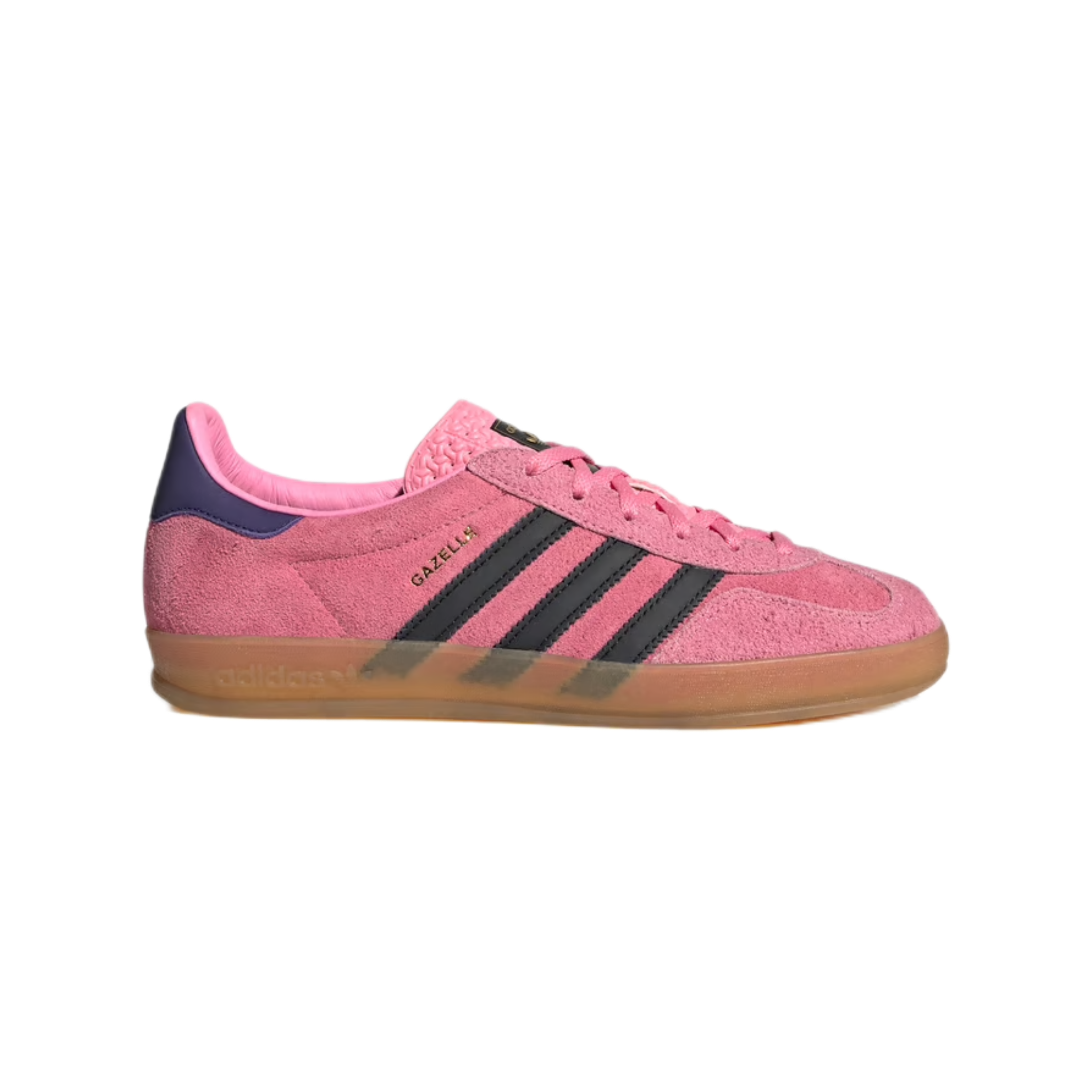 Pink adidas suede trainers womens clearance