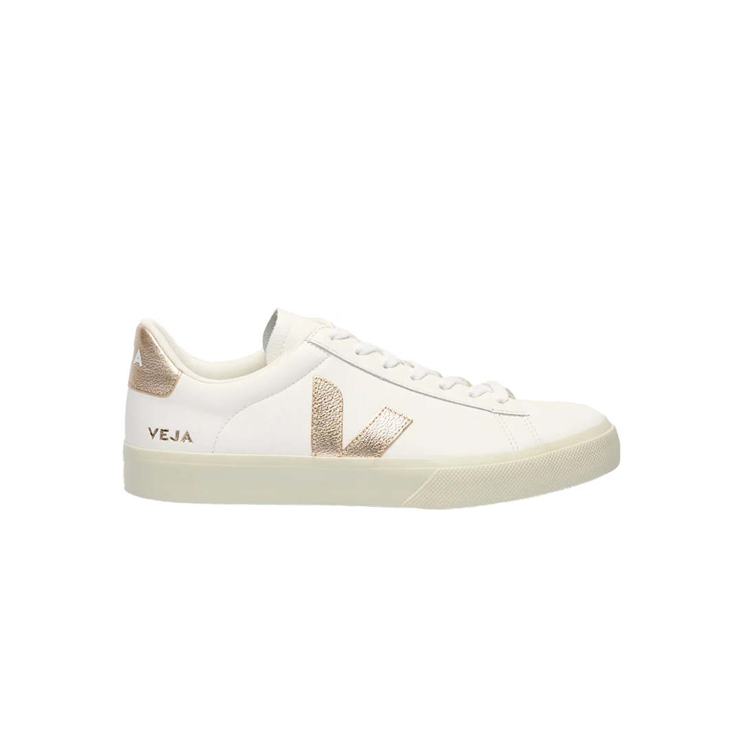 Veja Campo Leather White Platine sneaker – COLLECT Barcelona