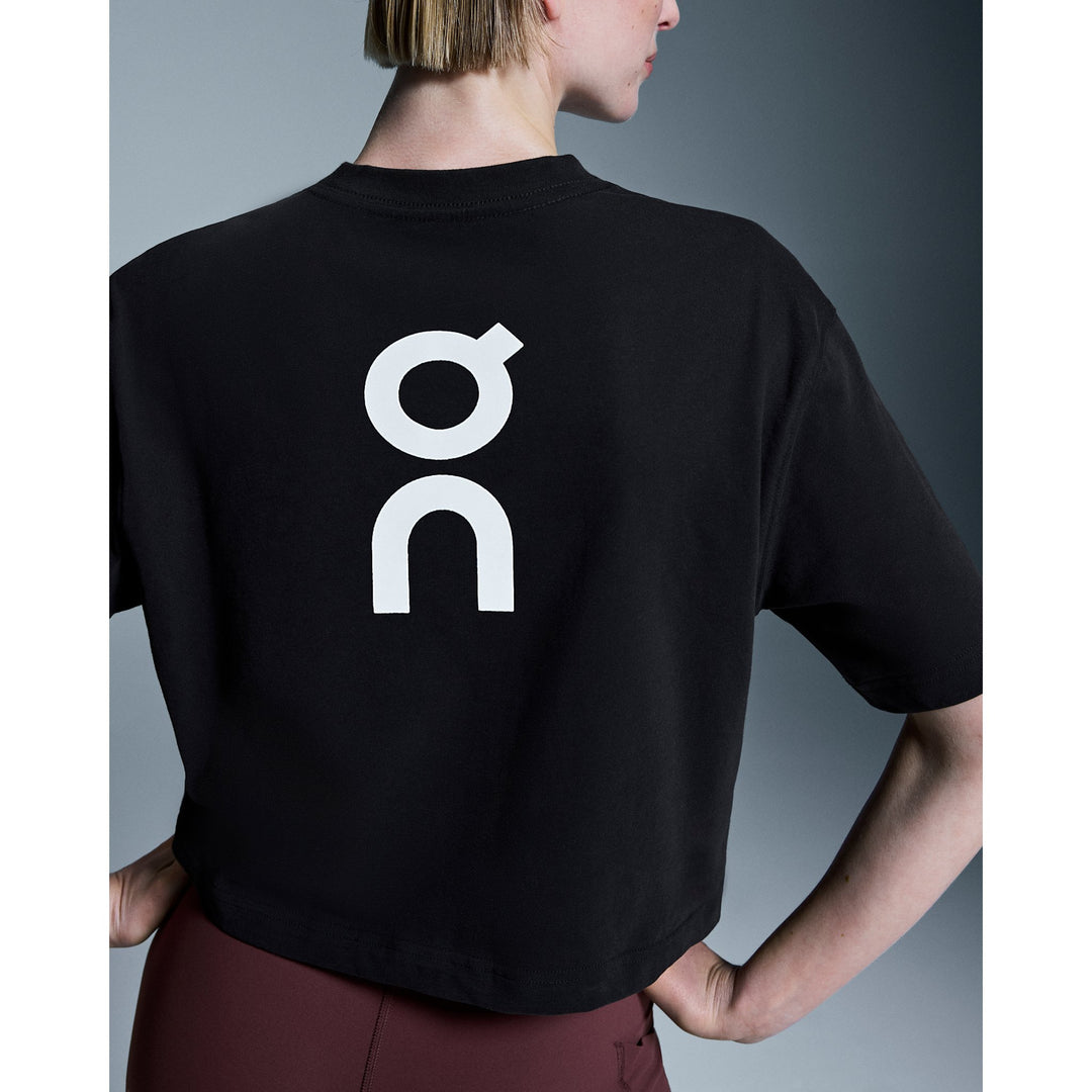 On Running Club Boxy-T Women Black – image 5