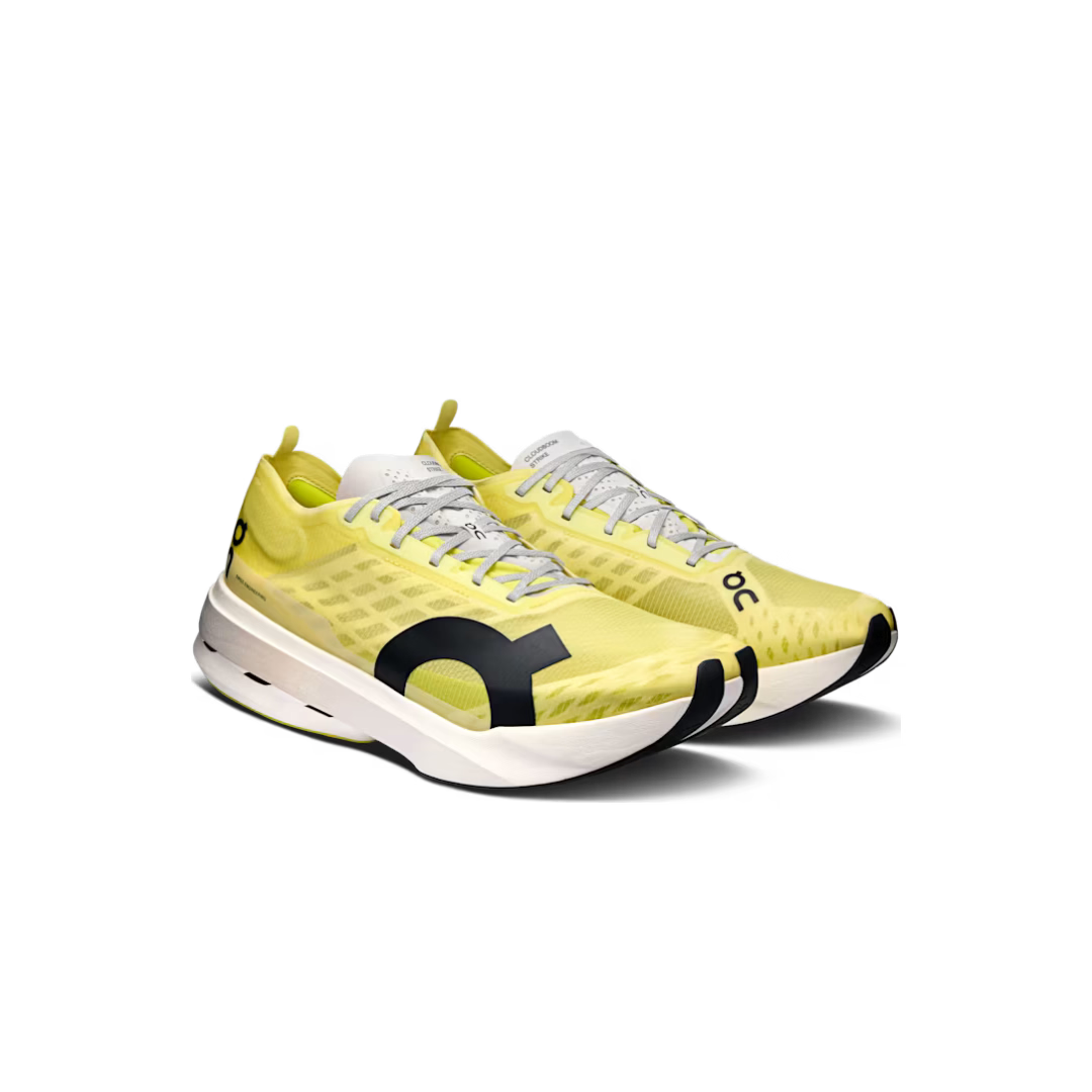 On Running Cloudboom Strike M Limelight / Wolf running shoes – view 2