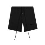 Fear of God Essentials Sweatshort Stretch Limo SS22 – unisex casual sweatshorts, Stretch Limo dark gray color, SS22 collection, comfortable cotton blend, streetwear shorts