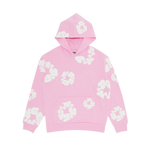 Denim Tears The Cotton Wreath Sweatshirt Pink – limited edition streetwear sweatshirt, Denim Tears brand, pink cotton blend pullover, graphic design with cotton wreath motif