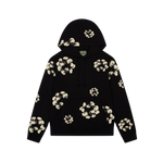 Denim Tears x CPFM Cactus Tears Wreath Hoodie Black – limited edition collaboration hoodie, Denim Tears and CPFM, black cotton pullover, streetwear with cactus wreath graphic