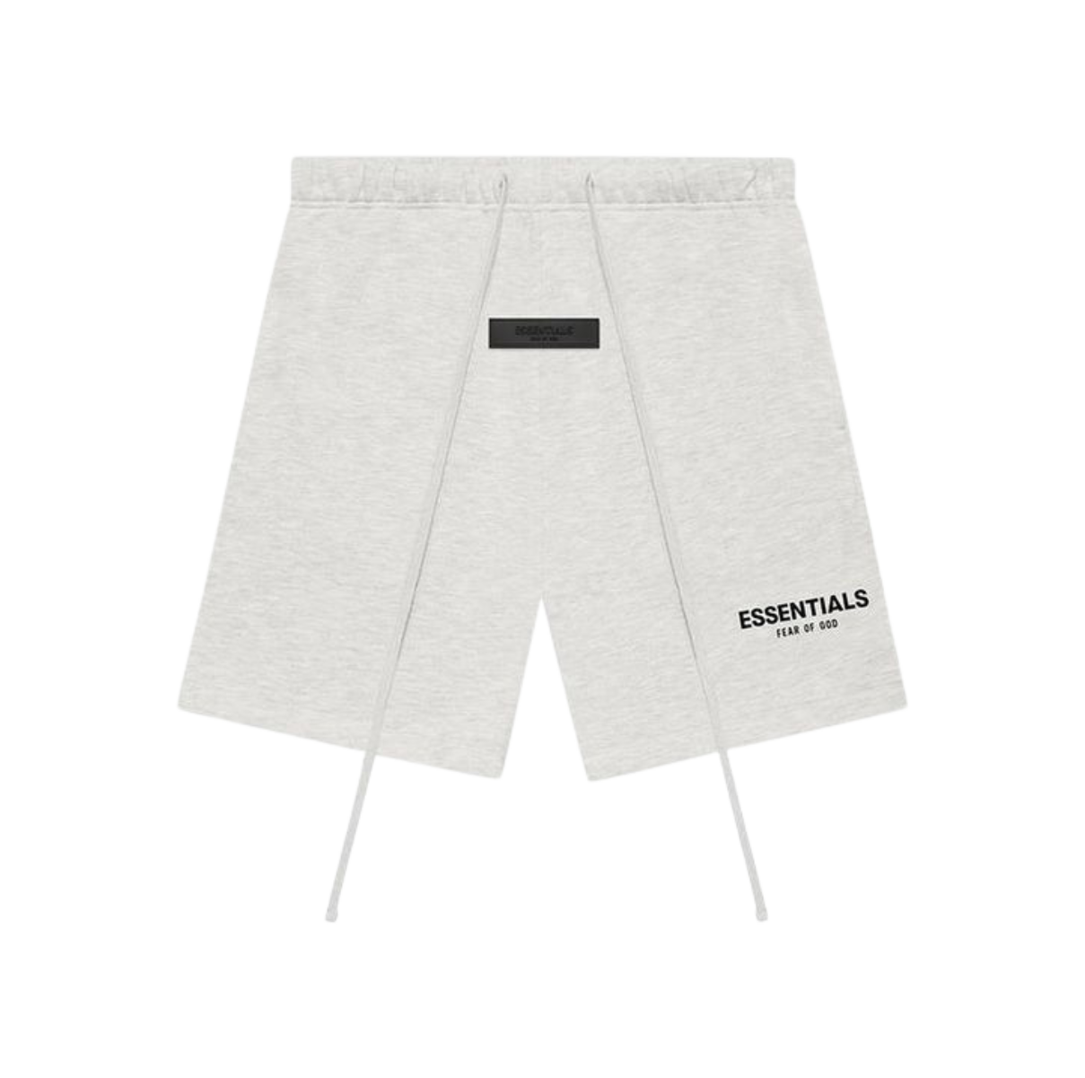 Essentials Sweatshort Light Oatmeal – unisex casual sweatshorts, light oatmeal color, comfortable cotton blend, streetwear shorts, relaxed fit