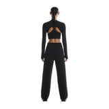 On Running Focus Tech Sweatpants Women Black – image 2