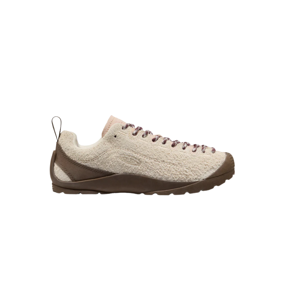 KEEN Women's Jasper Sneakers in Birch and Cameo Rose Suede