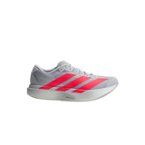Adidas Adizero EVO SL Shoes - Silver Metallic / Lucid Red / Iron Metallic
