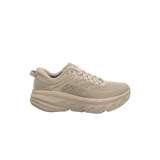 HOKA W Bondi 7 in Archival Taupe with cushioned sole and vegan upper