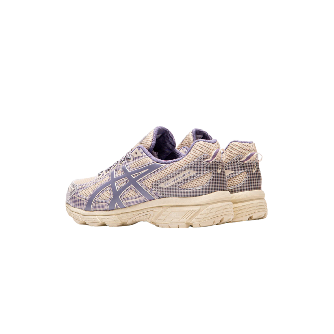 ASICS Gel-Venture 6 Story mfg. Vanilla Violet Quartz Gingham sneakers – view 3