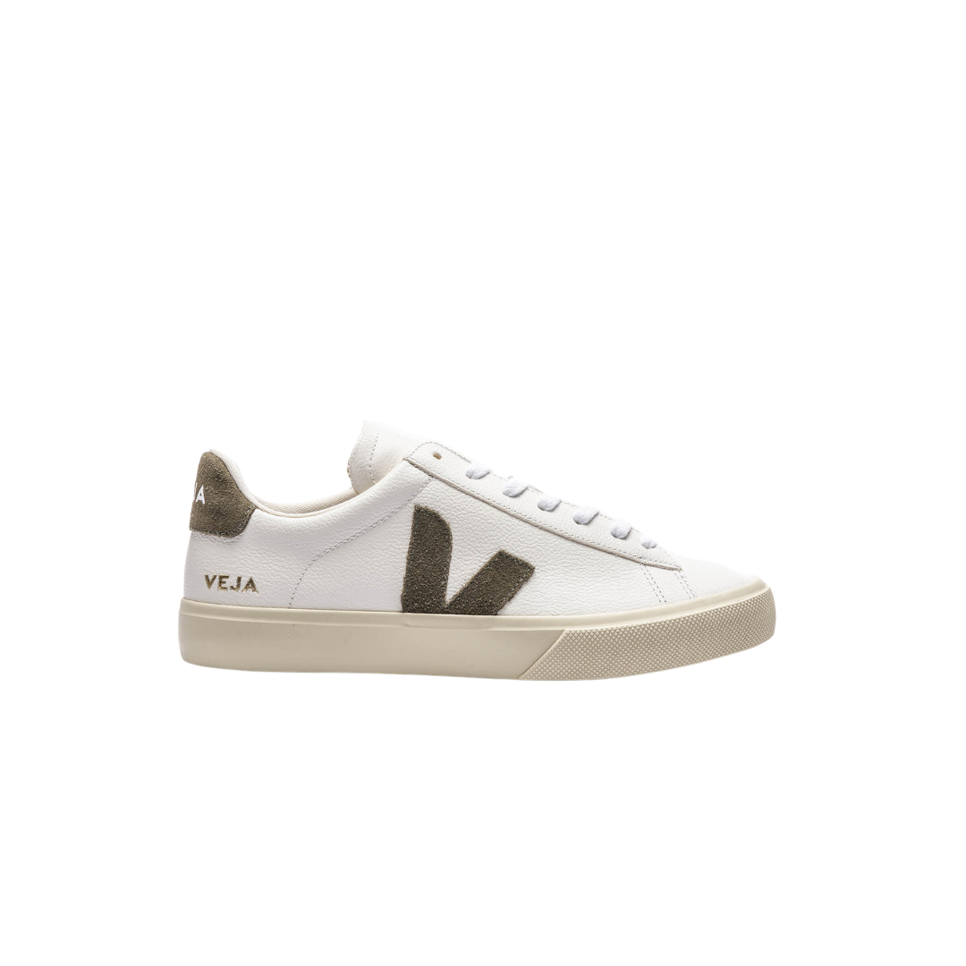 Veja Campo Leather White Kaki – image 4