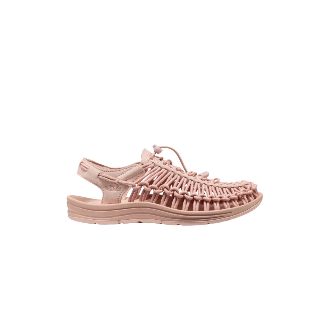 KEEN Women's UNEEK Sneakers in Cameo Rose with Two-Cord Design