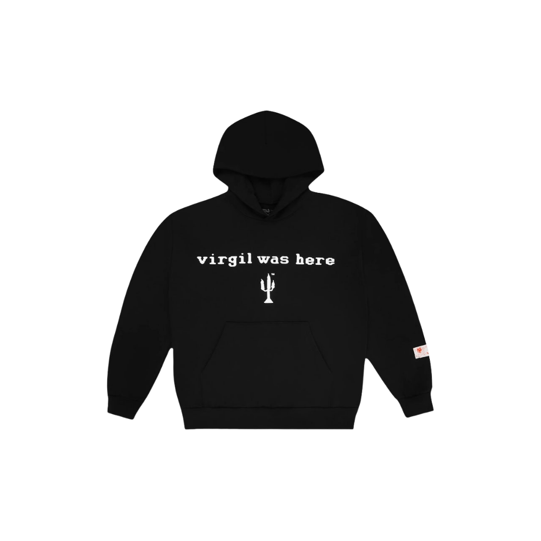 CPFM Virgil Was Here Hooded Sweatshirt in Black
