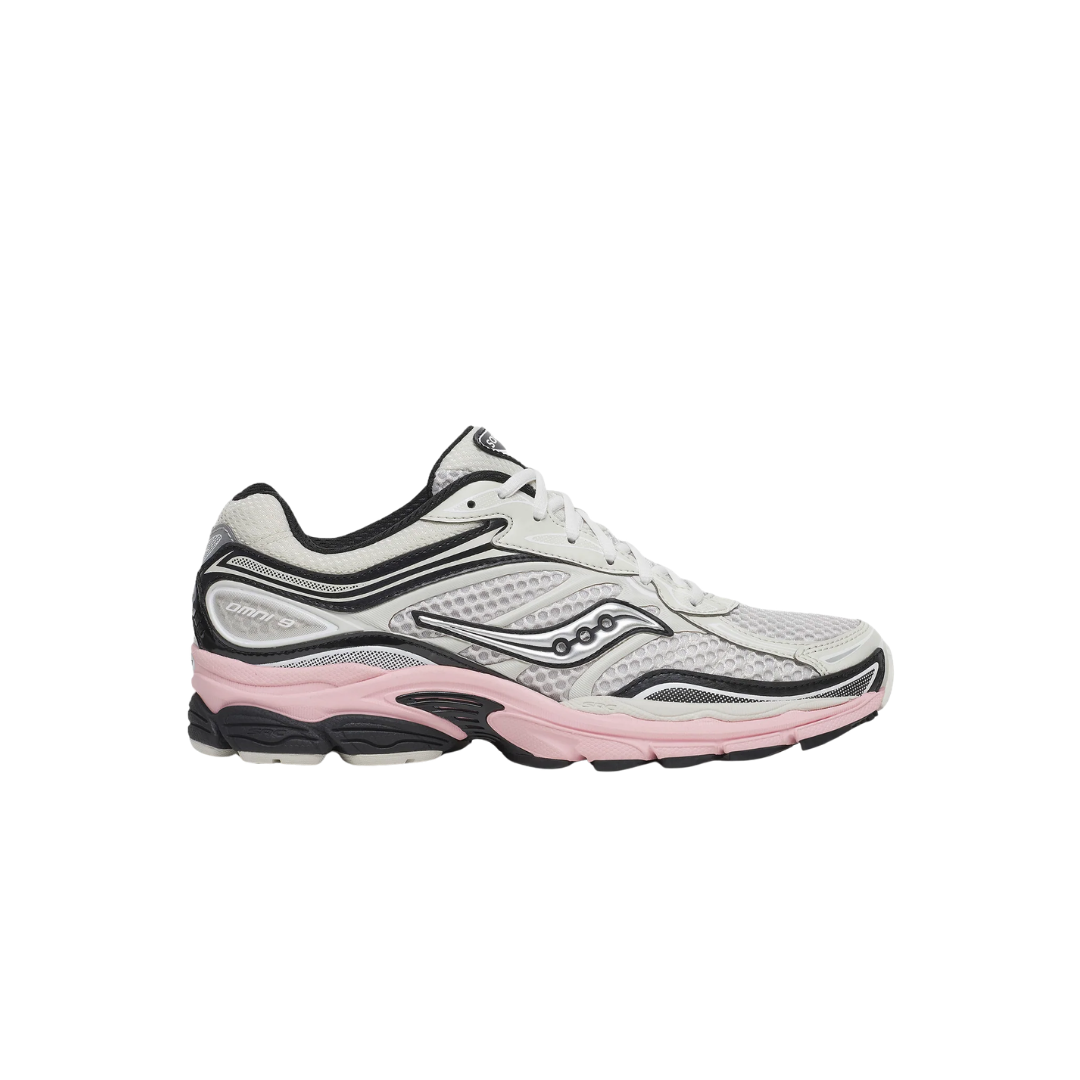 Saucony ProGrid Omni 9 in Quartz Touch retro running shoe
