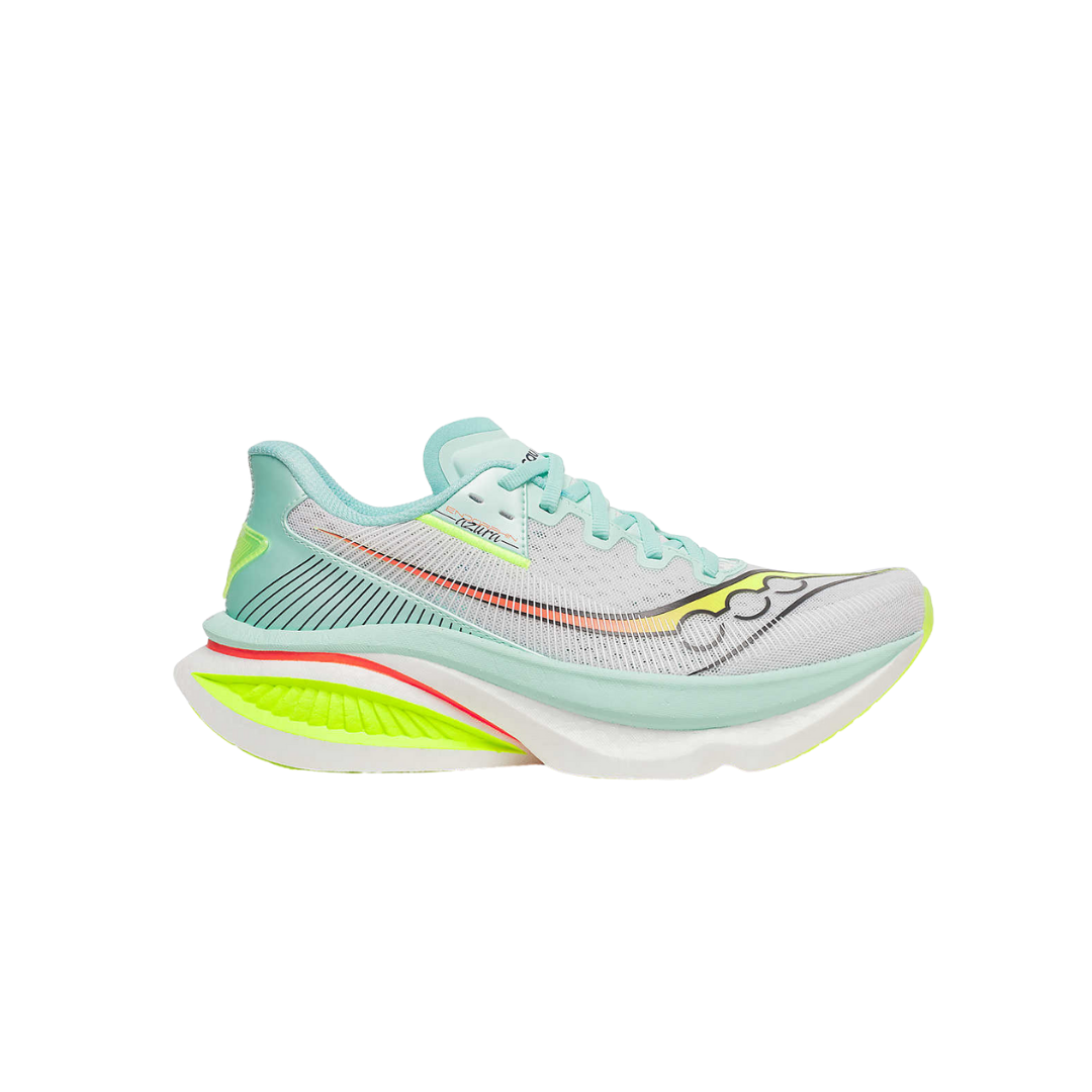 Saucony Endorphin Azura Women's Shoes - White/Splash running shoes
