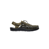 Keen Men's Uneek Sandal - Dark Olive/Black