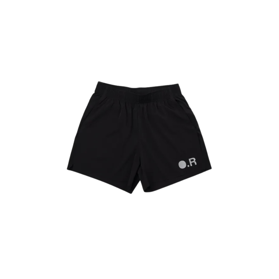 Optimistic Runners Loose Running Shorts in Black