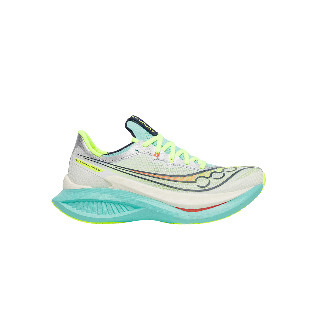 Saucony Endorphin Pro 5 Women's Shoes - White/Splash running shoes