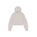 Bandit Women's Stitch Logo Cropped Hoodie - Ash
