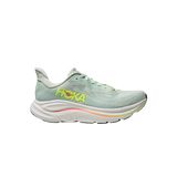 Hoka W Clifton 10 - Sea Glass / Neon Flame