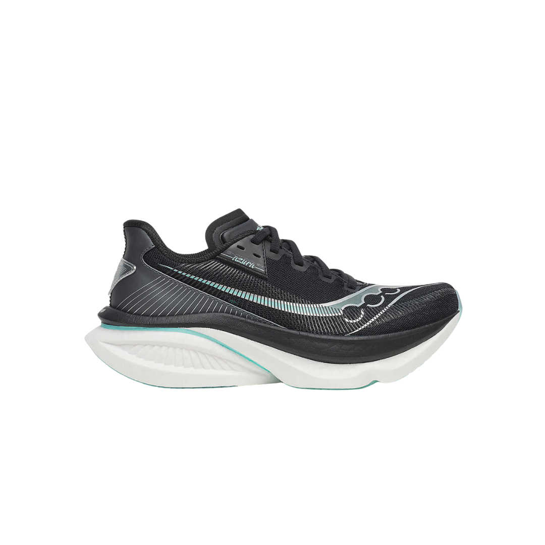 Saucony Endorphin Azura Women's Shoes - Black/Aqua running shoes
