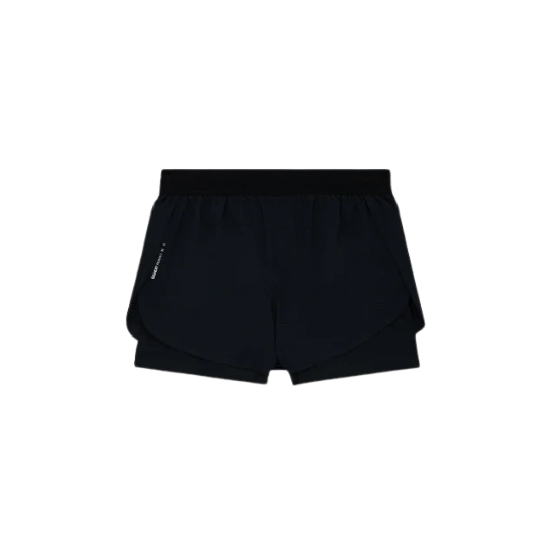 Bandit Men's CoolGrid 2-in-1 Run Shorts with gel pockets and moisture-wicking liner