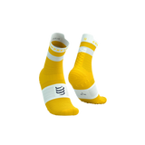 Compressport Pro Racing Socks V4.0 Run High - Lemon/White