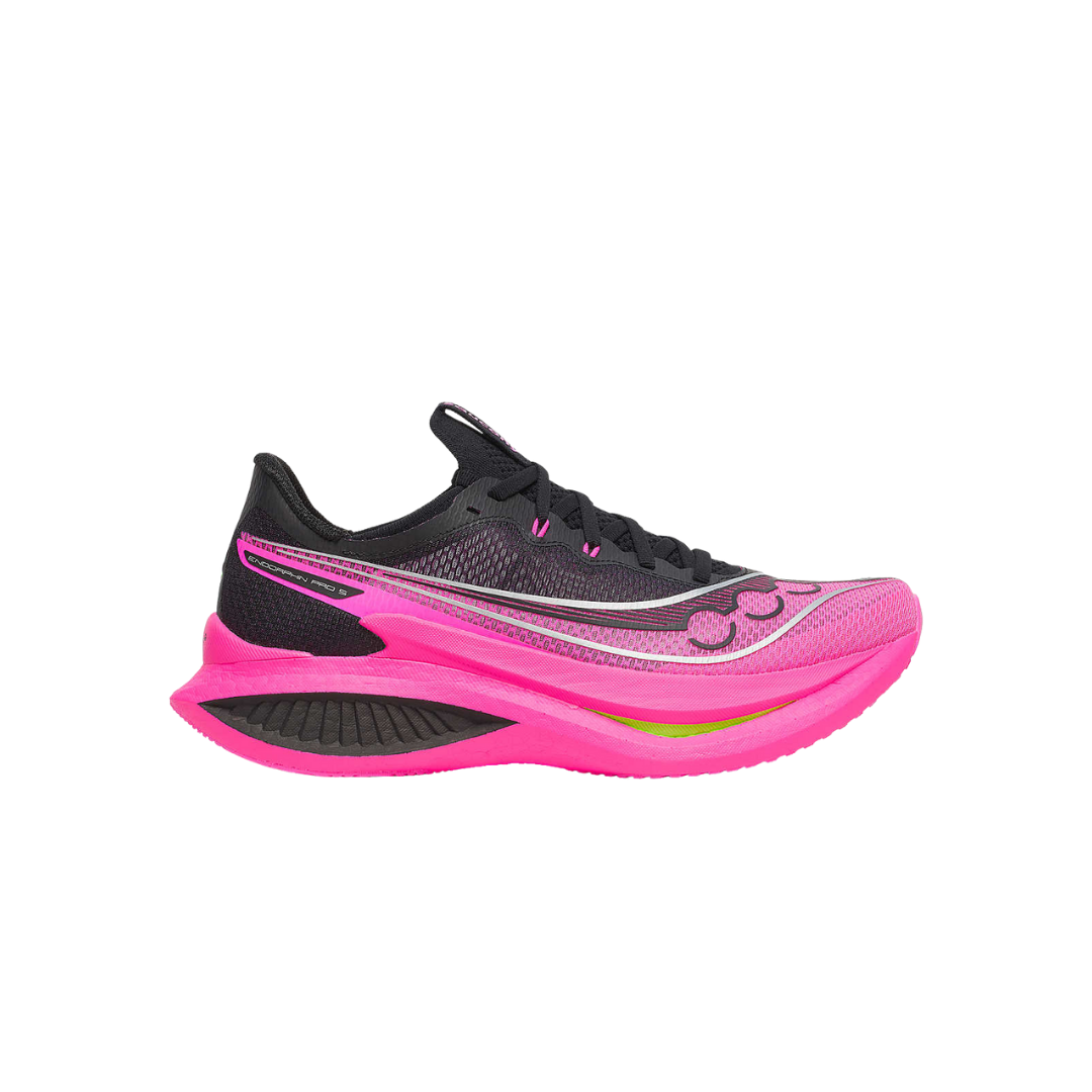 Saucony Endorphin Pro 5 Men's Shoes - Black/Shock running shoes