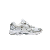 Mizuno Wave Rider 10 sneakers in Cloudscape with Silver and Ultimate Gray details