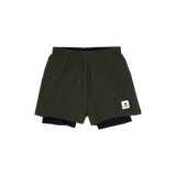 SAYSKY Pace 2 in 1 Shorts 5'' - Green