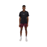 Bandit M Cheque SS Performance Tee Black w/ Mauve