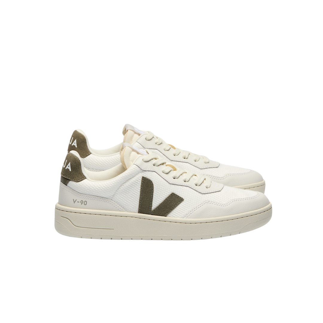 Veja V-90 B-mesh White Kaki – image 4