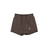 District Vision Mens 7" Training Shorts - Dark Taupe
