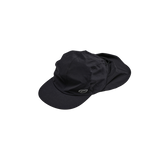 Optimistic Runners Sun Flap Cap - Black