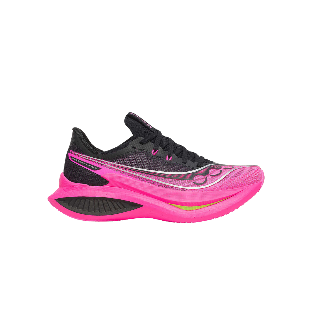 Saucony Endorphin Pro 5 Women's Shoes - Black/Shock running shoes