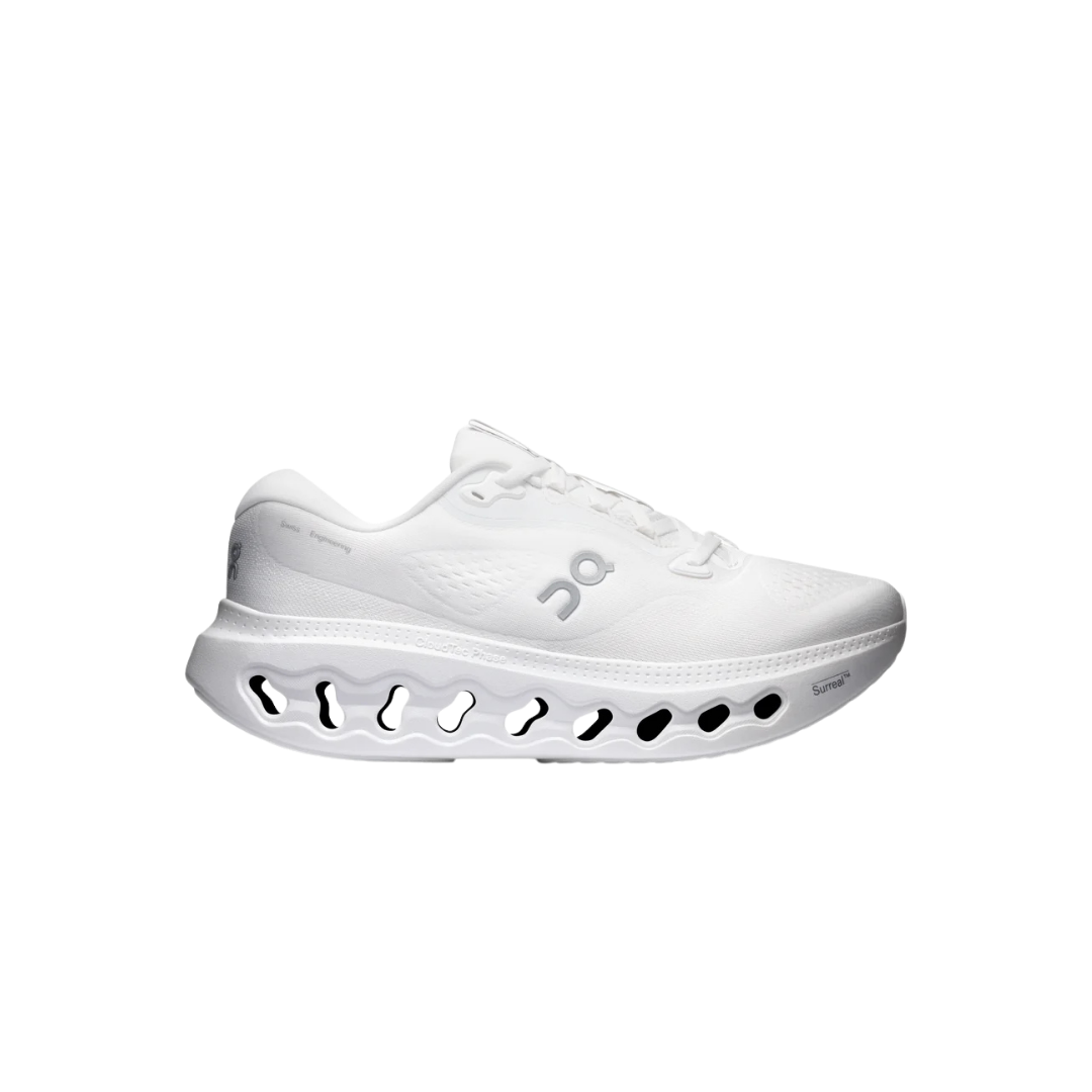On Running Cloudsurfer 3 W in White with engineered mesh upper and cushioned sole