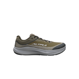 Altra M Torin 9 GTX running shoes in Dark Olive Silver Night Owl with GORE-TEX protection