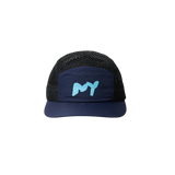 Bandit U Nylon Run Hat Open Run Mesh Hat NY Navy / Black