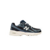 New Balance 740 sneakers in Dark Night Sea Salt with open-knit mesh upper