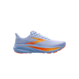 Brooks Ghost 17 W in Blue Heron | White | Orange