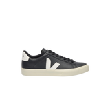 VEJA Campo Leather – Black / White