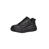 HOKA M Bondi 7 sneakers in Black with cushioned sole and breathable upper